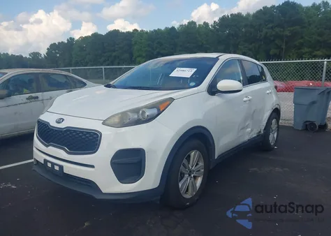 2017 Kia Sportage Lx z USA, uszkodzony, nr VIN KNDPM3AC2H7035994
